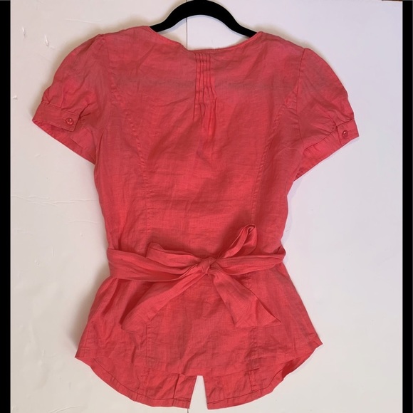 Guess Linen button down top - Picture 3 of 4